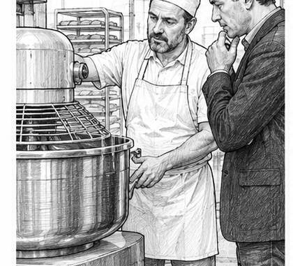 Ilustracja do artykułu: Obszary, od których zależy wartość sprzedawanej piekarni