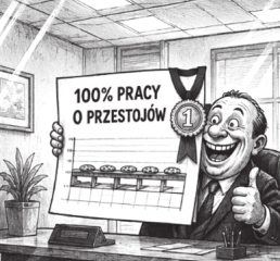 Ilustracja do artykułu o systemie pomiarowym MES w piekarni